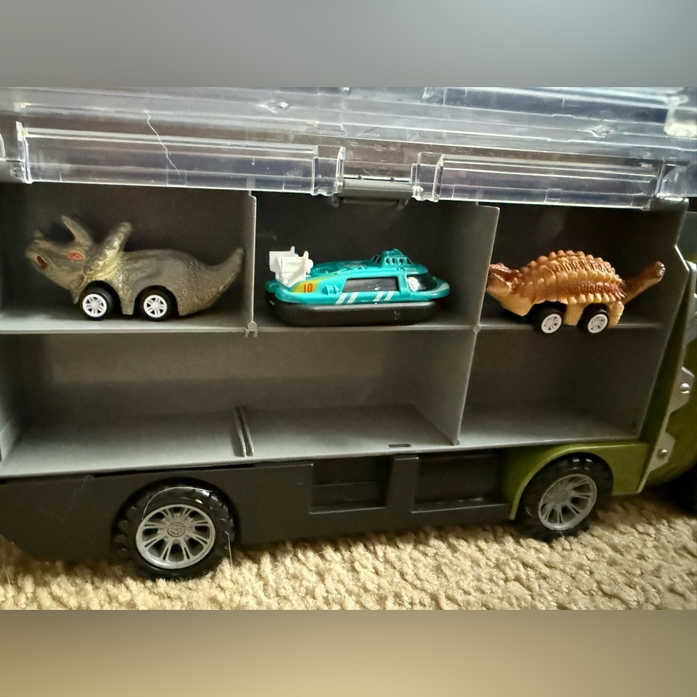Dinosaur Transport Truck Toy - Picture 3 of 5